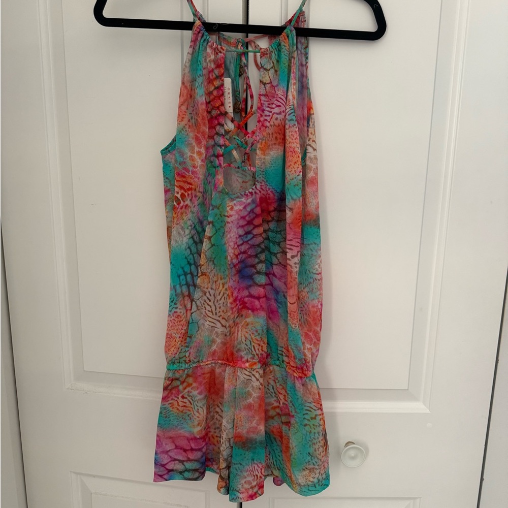 Colorful Sleeveless Dress
